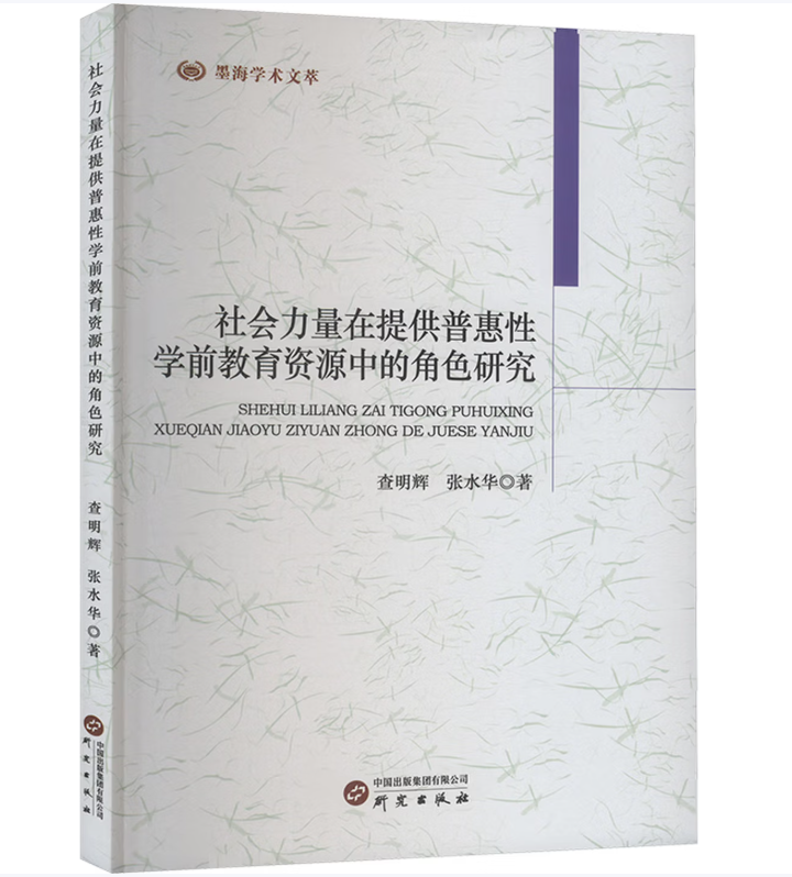 社会力量在提供普惠性学前教育资源中的角色研究